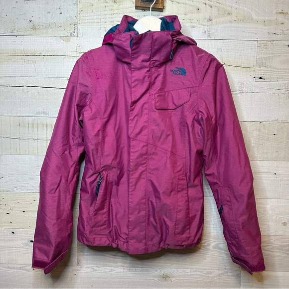 The North Face Helata 3-1 Triclimate Coat 
Pink/Teal Women’s Small - Picture 2 of 14